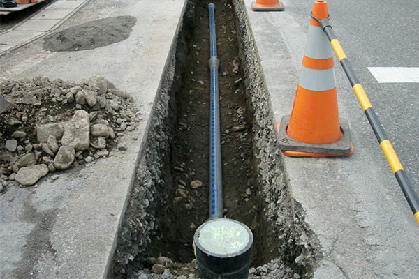 上水道配水管工事