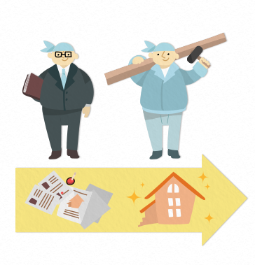 自社施工・管理・迅速な対応を行っております